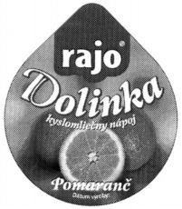 rajo Dolinka kyslomliecny nápoj Pomarane