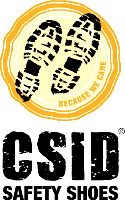 CSID SAFETY SHOES BECAUSE WE CARE
