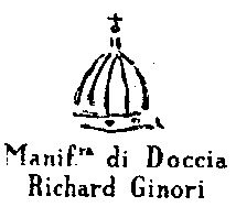 Manif.ra di Doccia Richard Ginori