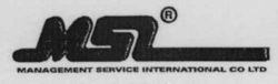 MSI MANAGEMENT SERVICE INTERNATIONAL CO LTD