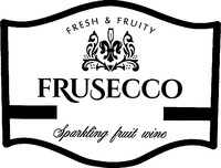 FRUSECCO Sparkling fruit wine FRESH & FRUITY