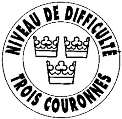NIVEAU DE DIFFICULTÉ TROIS COURONNES