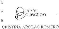 Chair's Collection C A R CRISTINA AROLAS ROMERO