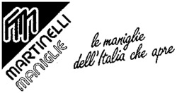 FM MARTINELLI MANIGLIE le maniglie dell'Italia che apre