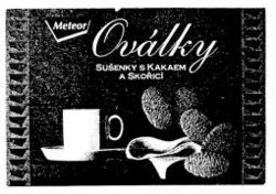 Meteor Oválky SUSENKY S KAKAEM A SKORICI