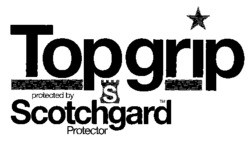 Topgrip protected by S Scotchgard Protector