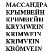 KRYMWEIN KRIMWEIN KRIMVEIN KRÖMVEIN