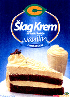 Slag Krem vanilin