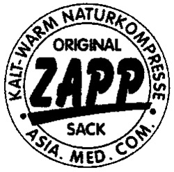 ORIGINAL ZAPP SACK KALT-WARM NATURKOMPRESSE ASIA. MED. COM.