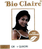 Bio Claire SANS HYDROQUINONE OR + QUADRI