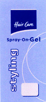 Hair Care Spray-On-Gel styling