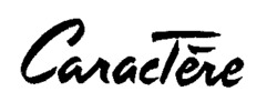 Caractère