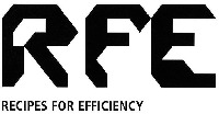 RFE RECIPES FOR EFFICIENCY