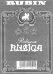 RUBIN Rubinova RUZICA