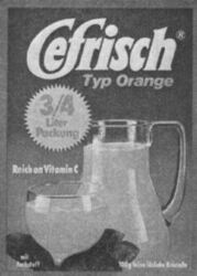 Cefrisch Typ Orange