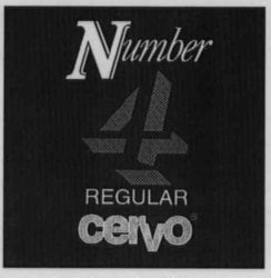 Number 4 REGULAR cervo