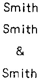 Smith Smith & Smith