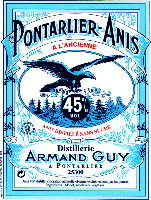 PONTARLIER-ANIS A L'ANCIENNE Distillerie ARMAND GUY