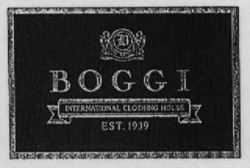 BOGGI INTERNATIONAL CLOTHING HOUSE EST, 1939