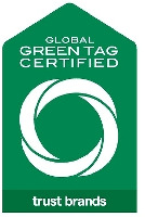 trust brands GLOBAL GREEN TAG CERTIFIED
