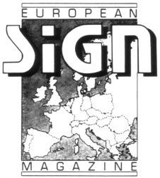EUROPEAN sign MAGAZINE