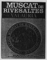 MUSCAT DE RIVESALTES VALAURIA