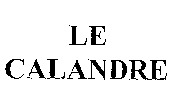 LE CALANDRE