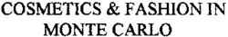 COSMETICS & FASHION IN MONTE CARLO