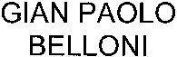 GIAN PAOLO BELLONI