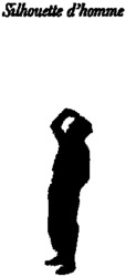 Silhouette d'homme