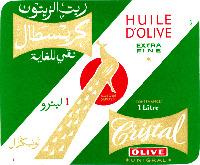 HUILE D'OLIVE EXTRA FINE Cristal OLIVE
