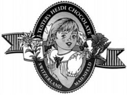 J. TESTER's HEIDI CHOCOLATE SWITZERLAND MAIENFELD