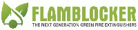 FLAMBLOCKER THE NEXT GENERATION GREEN FIRE EXTINGUISHERS