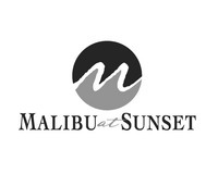 M MALIBU at SUNSET