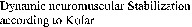 Dynamic neuromuscular Stabilization according to Kolar