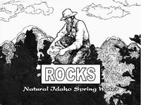 ROCKS Natural Idaho Spring Water