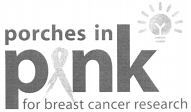 porches in pink for breast cancer research