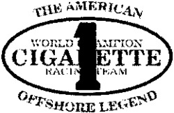 THE AMERICAN OFFSHORE LEGEND 1 CIGARETTE