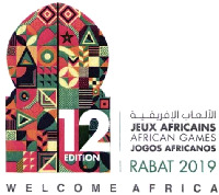 JEUX AFRICAINS AFRICAN GAMES JOGOS AFRICANOS RABAT 2019 WELCOME AFRICA 12 EDITION