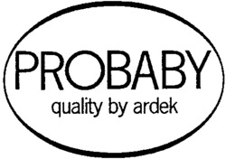 PROBABY quality by ardek