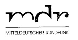 mdr MITTELDEUTSCHER RUNDFUNK