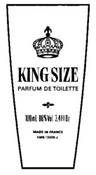 KING SIZE PARFUM DE TOILETTE