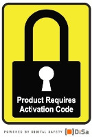 Product Requires Activation Code POWERED BY DIGITAL SAFETY DiSa