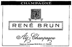 B CHAMPAGNE RENÉ BRUN Ay-Champagne