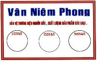 Vân Niêm Phong BAO VE THUONG HlEU NGUON GOC, CHAT LUONG SAN PHAM CAC LOAI 12345, 22345,33345