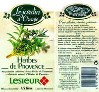 Le jardin d'Orante HERBES DE PROVENCE Lesieur
