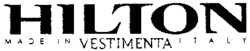 HILTON MADE IN VESTIMENTA ITALIY