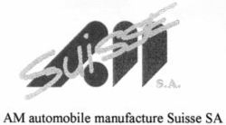 AM automobile manufacture suisse sa