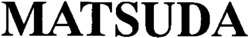 MATSUDA