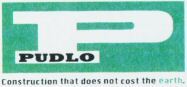 P PUDLO Construction that does not cost the earth.